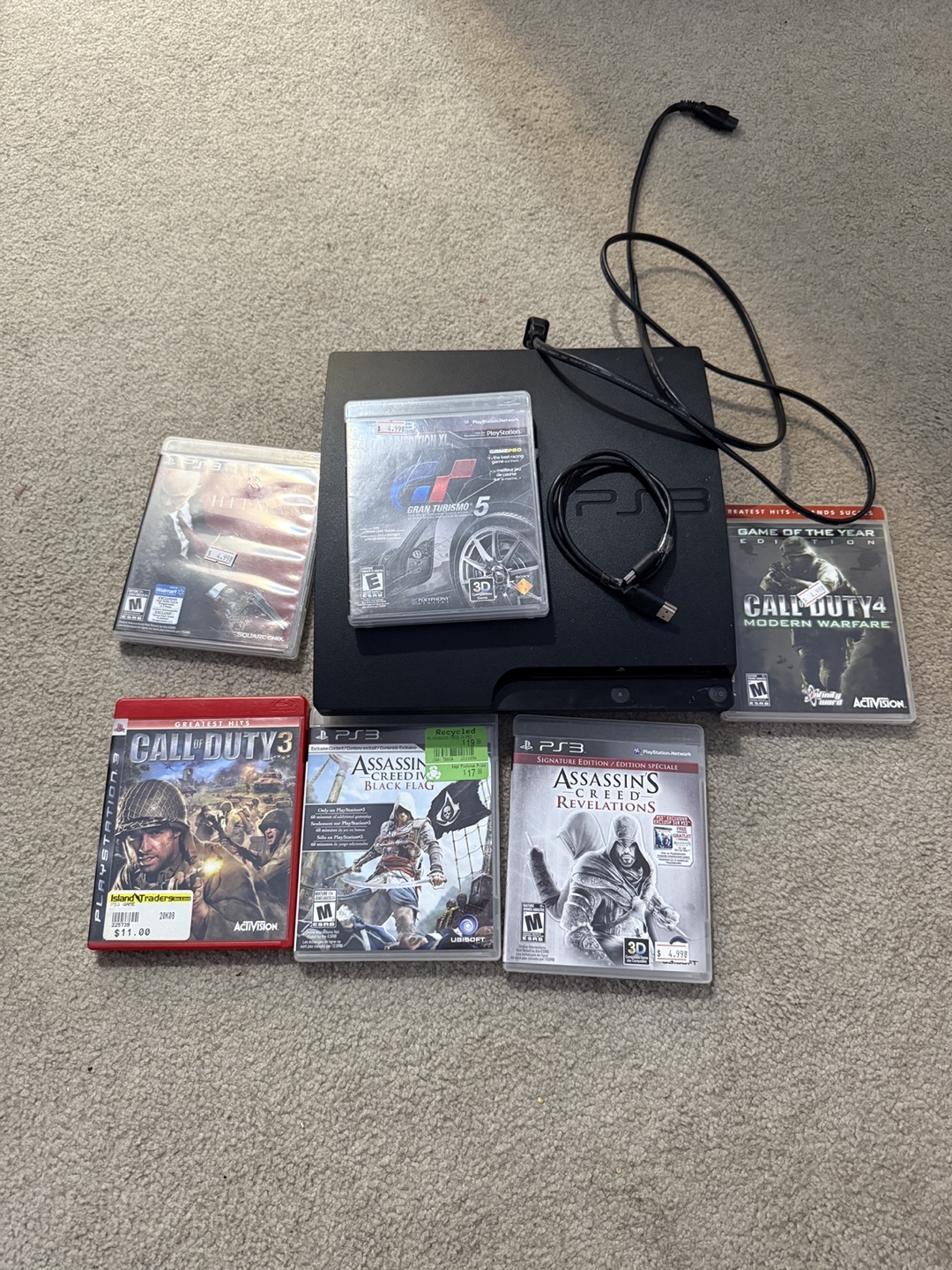 PlayStation 3 (PS3) with Games