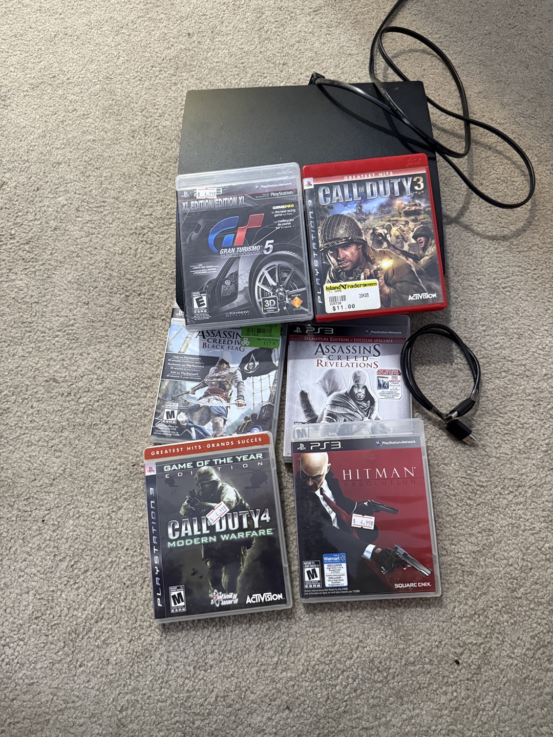 PlayStation 3 (PS3) with Games - photo 3