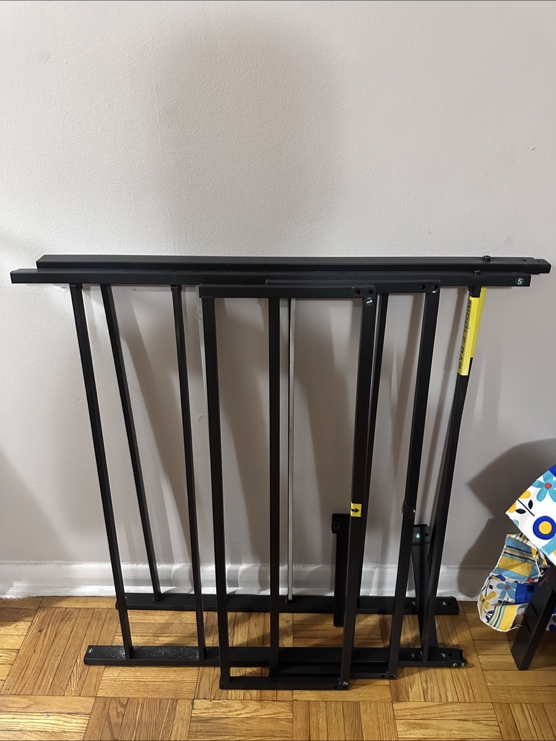 Twin Metal Bed Frame - Black + Foam Mattress - photo 4
