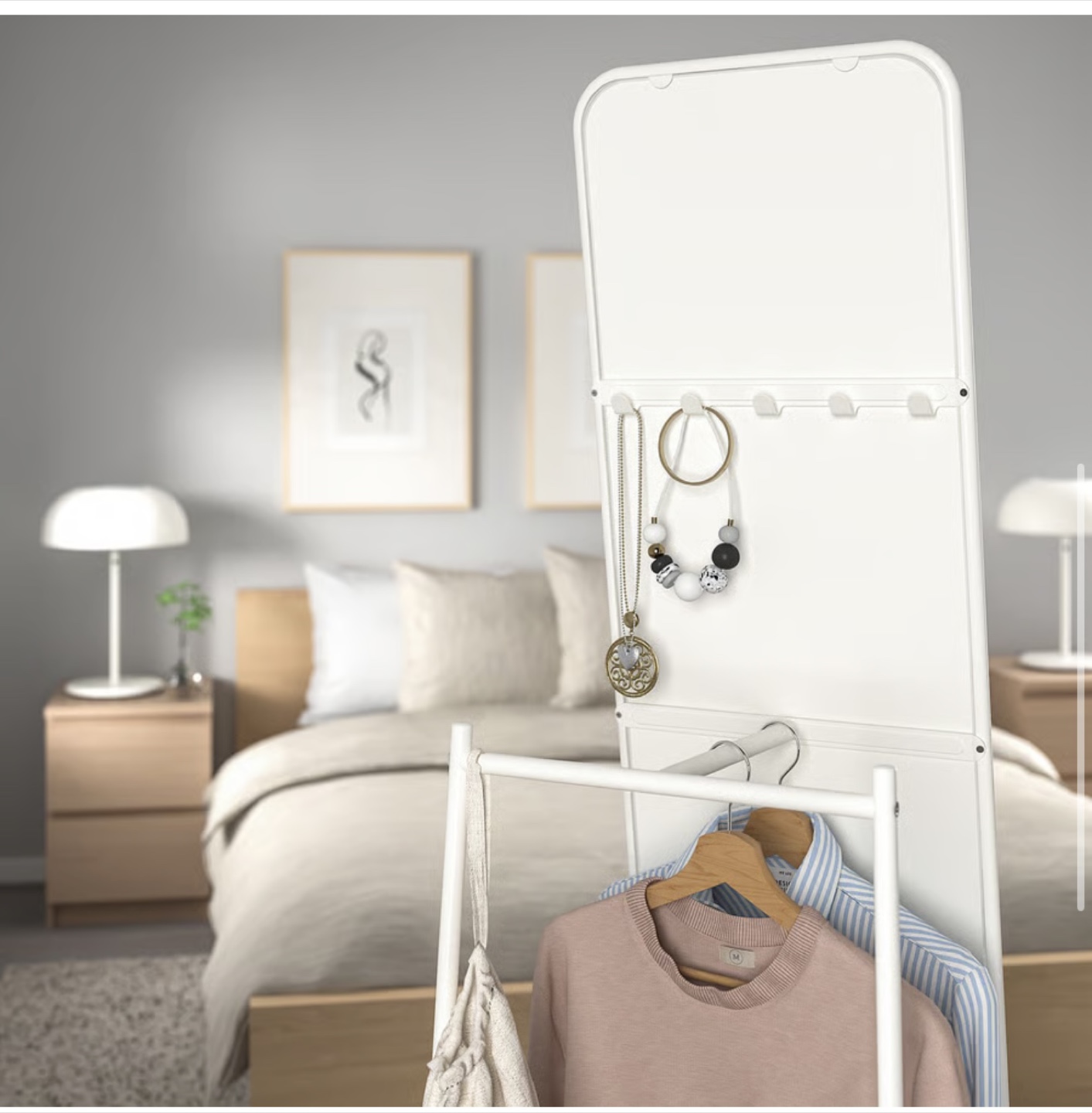 IKEA KNAPPER Standing Mirror Full Length - photo 4