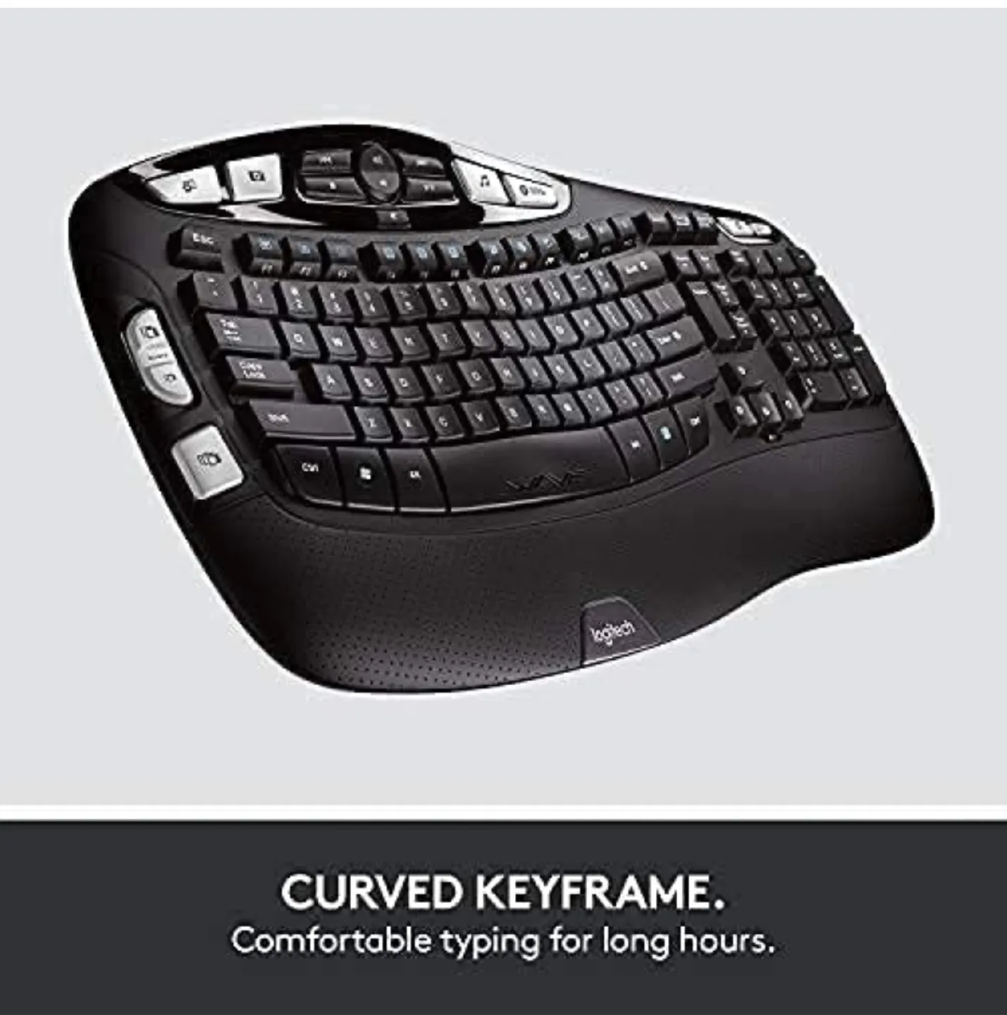 Logitech MK570 Comfort Wave Wireless Keyboard and Mouse Combo image indicator(3)