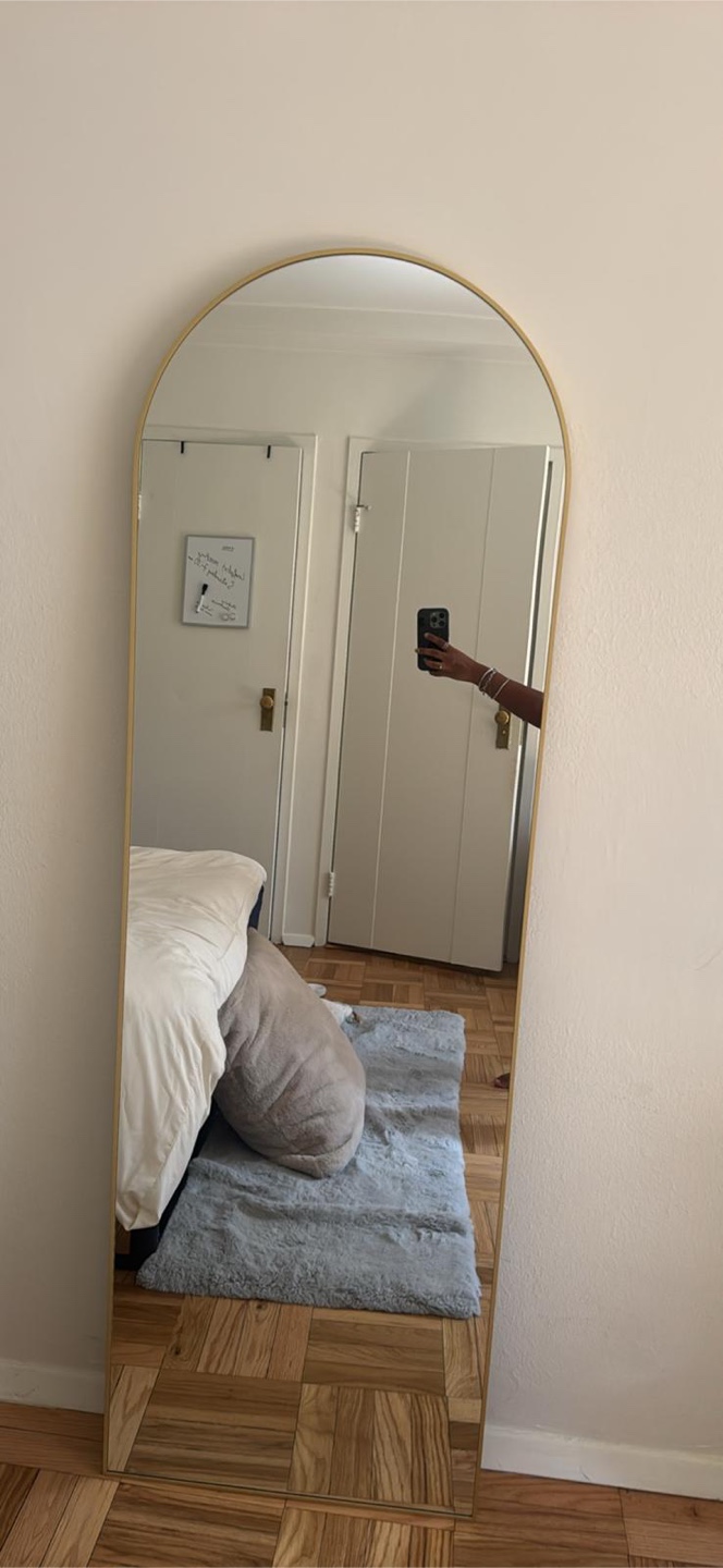Arched Gold Full Length Mirror - photo 2