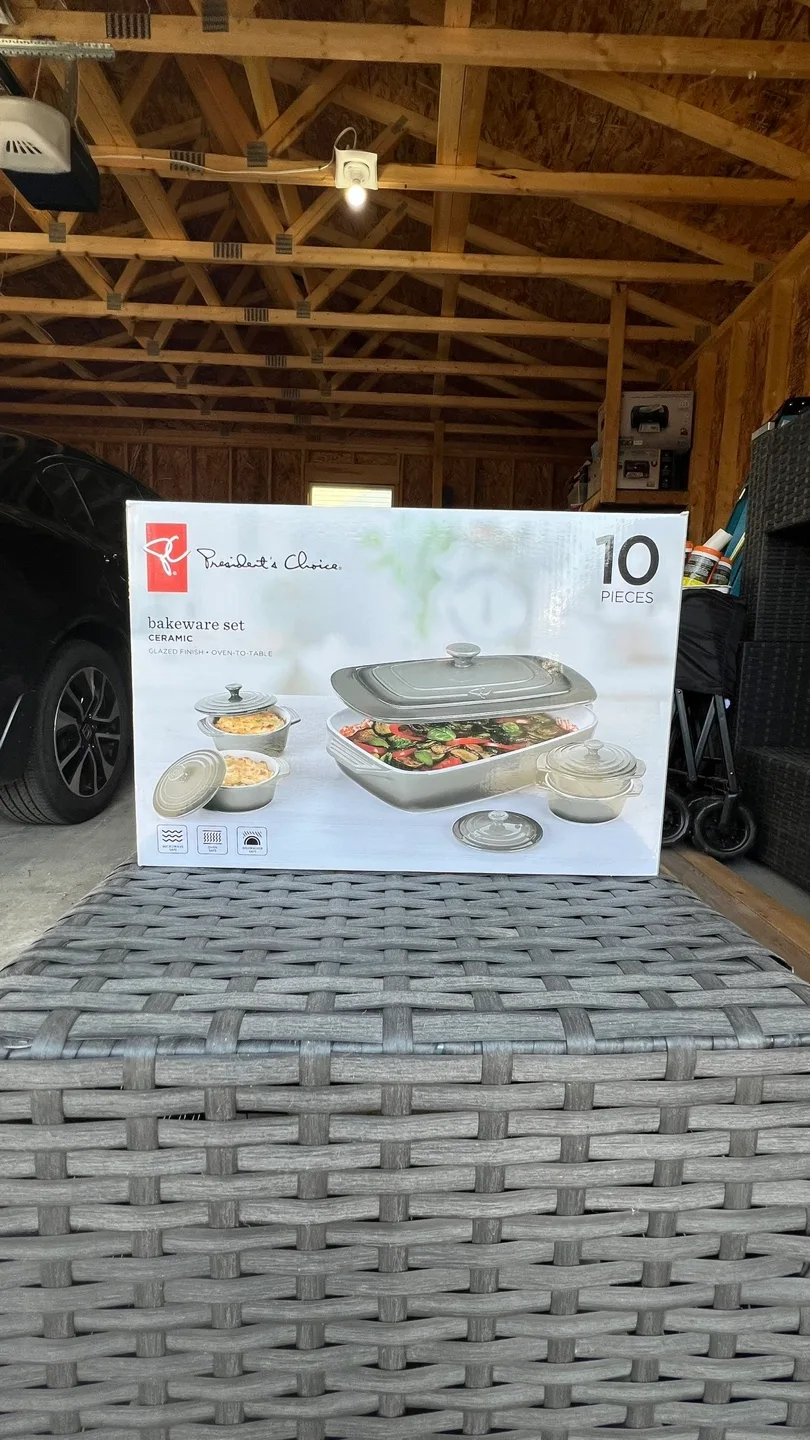 10-Piece PC Ceramic Baking Set thumbnail