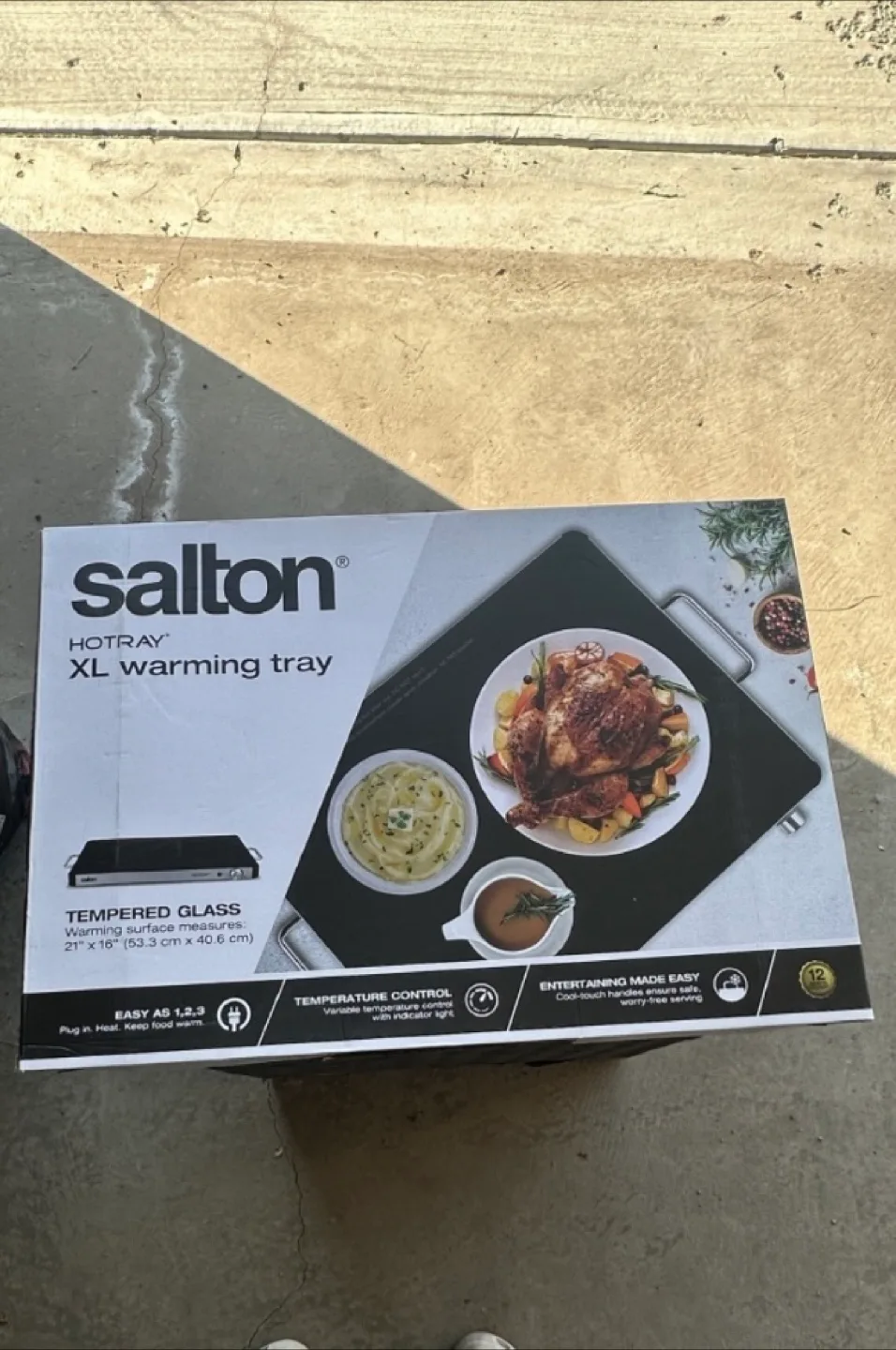 Salton Food Warming Hotray XL thumbnail