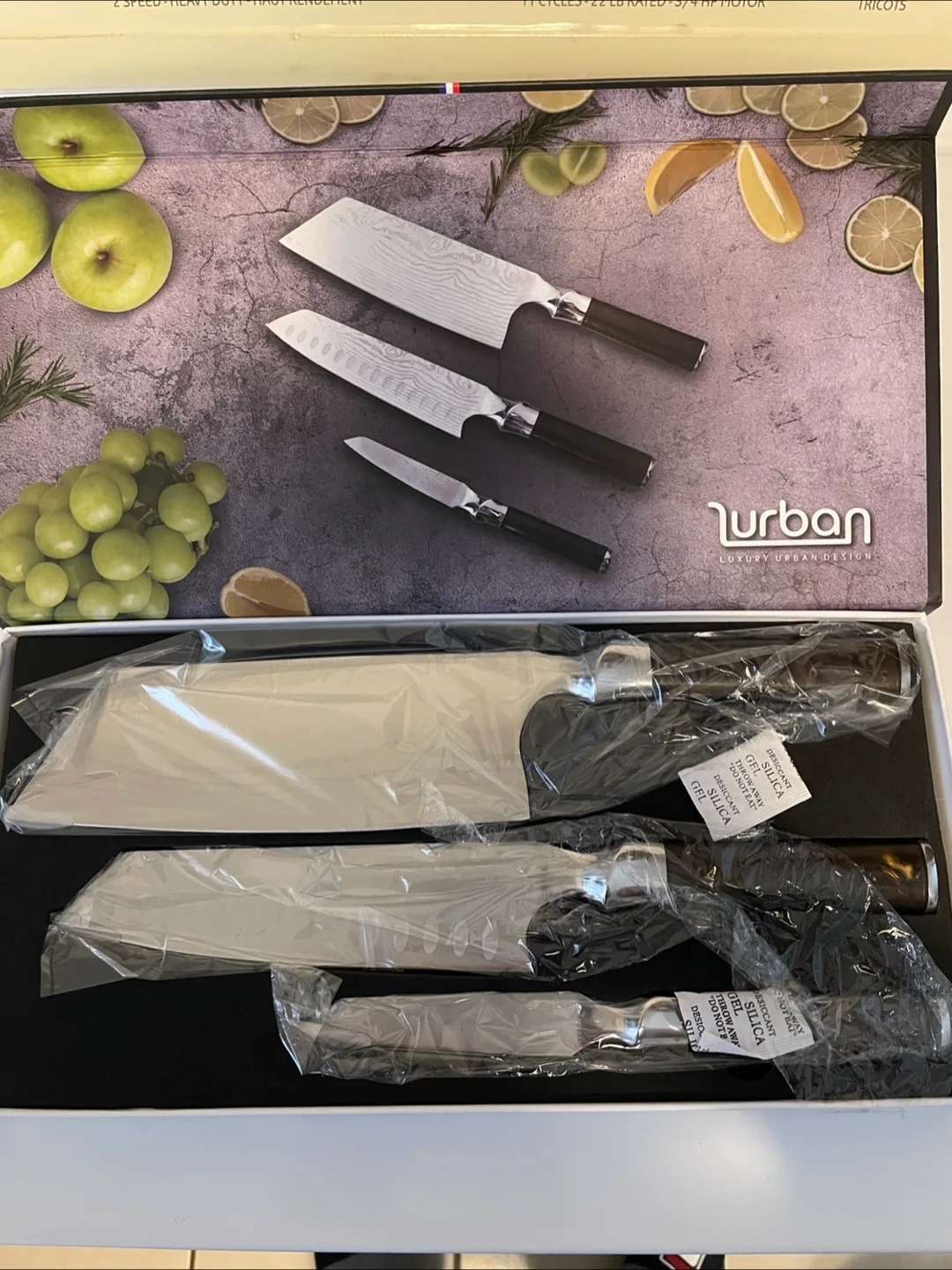 New Urban Luxury Design Knife Set thumbnail