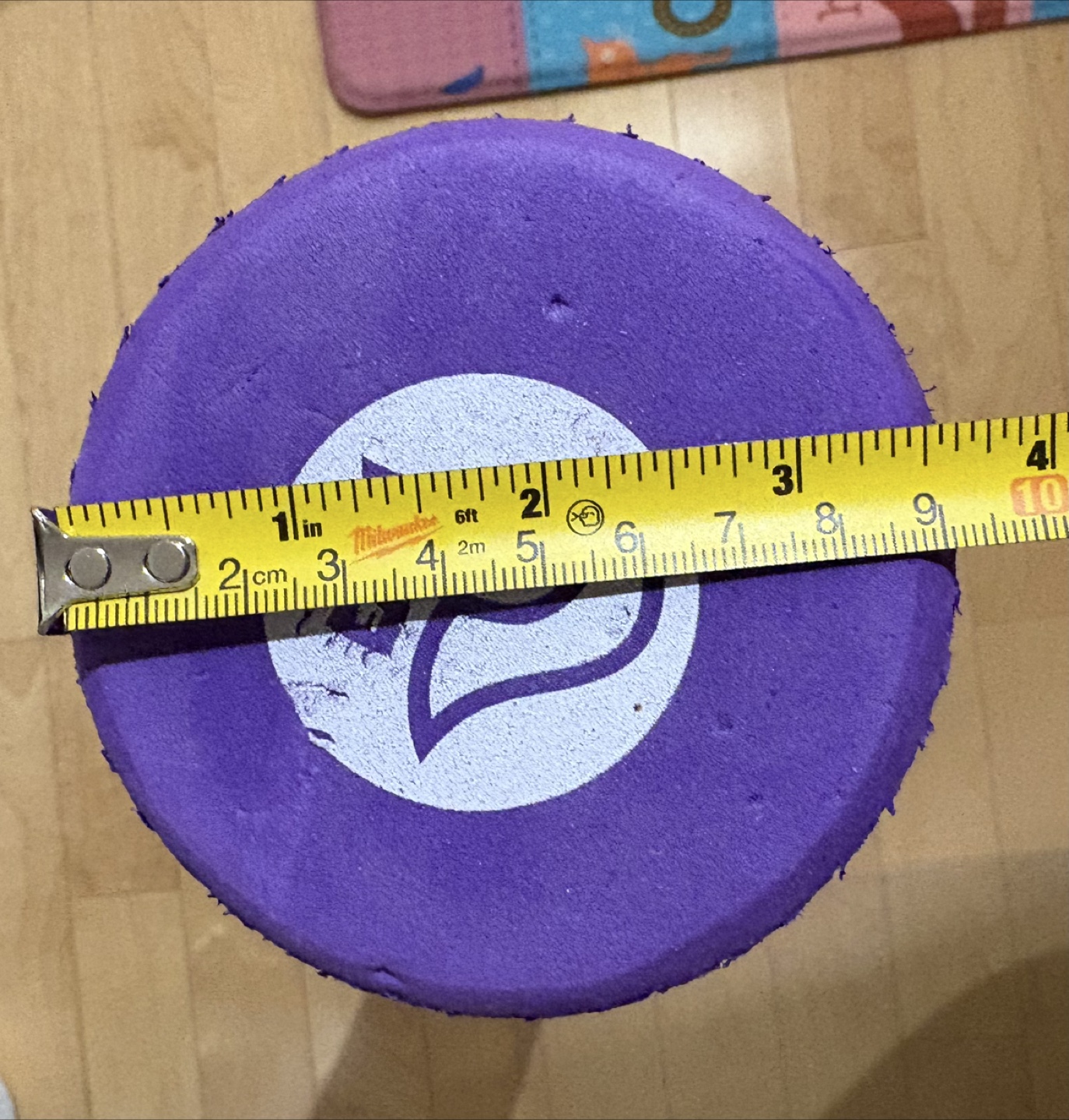 Purple Foam Roller - Long Slim 91cm x 9cm - photo 3