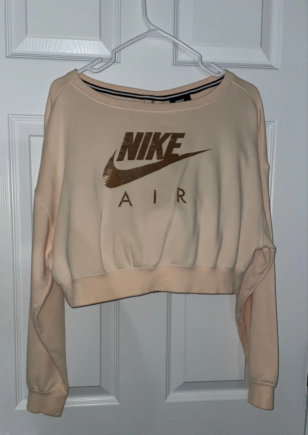 Nike Air Crop Sweatshirt - Peach thumbnail