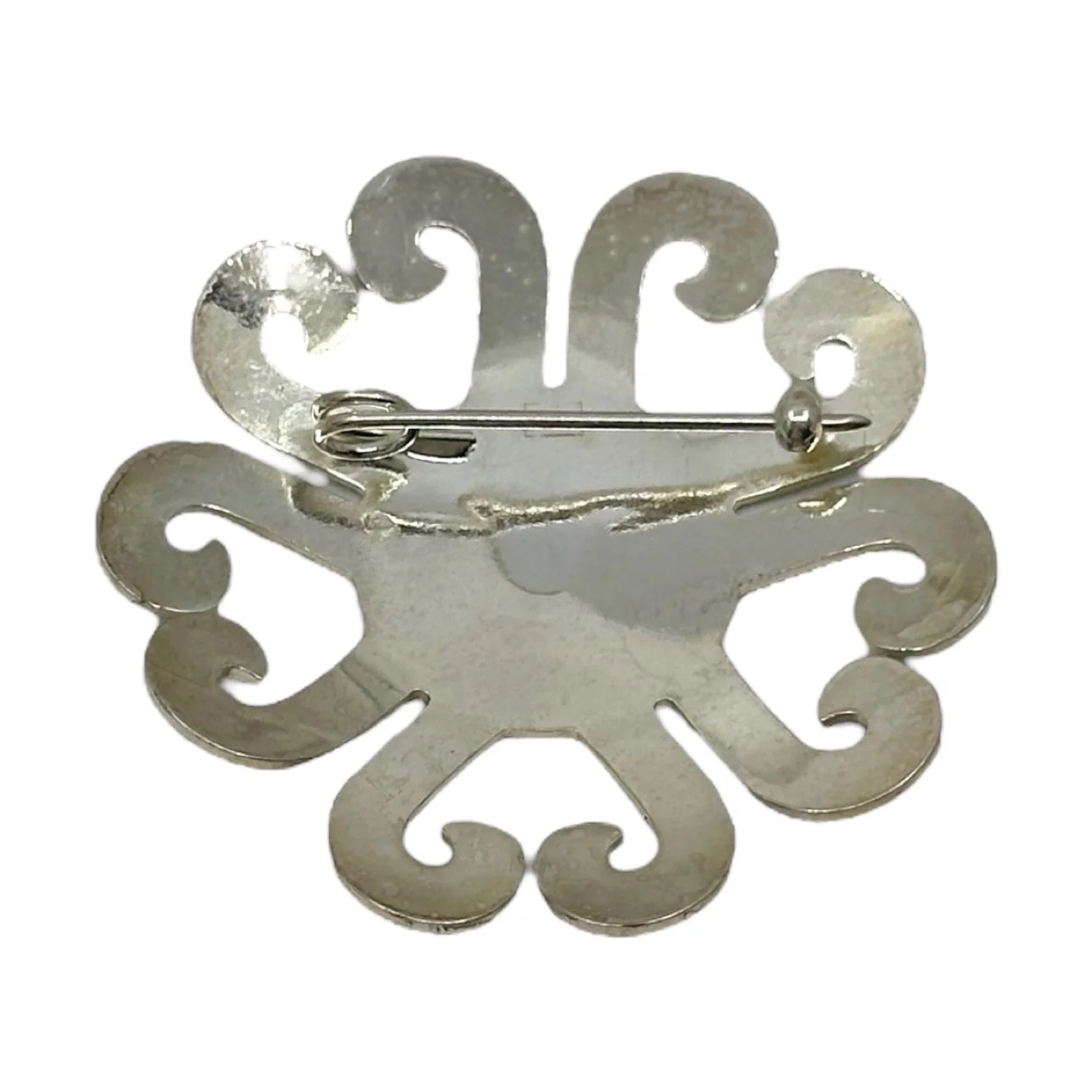 Etro Silver tone enamel sun brooch - GM16 - photo 3