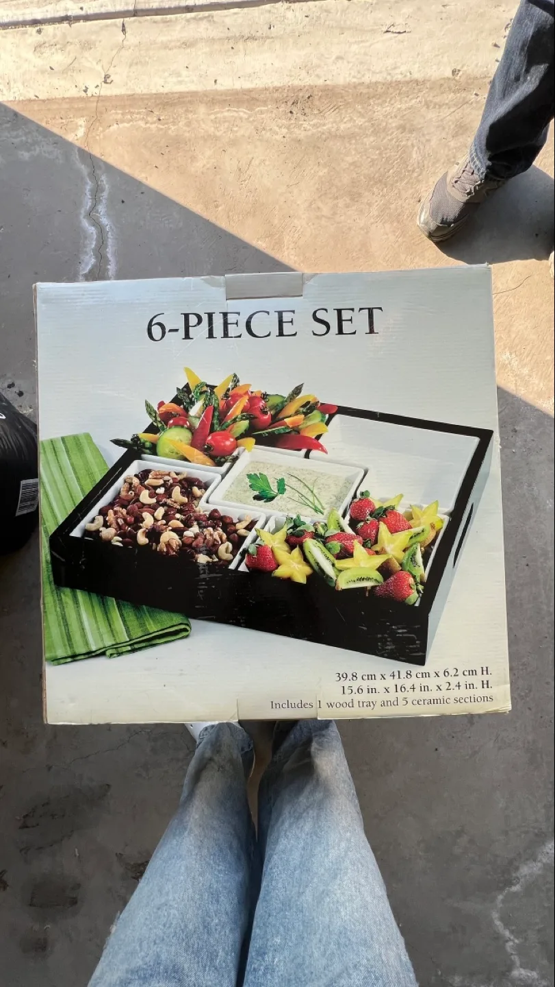 6pc Food Display Set thumbnail