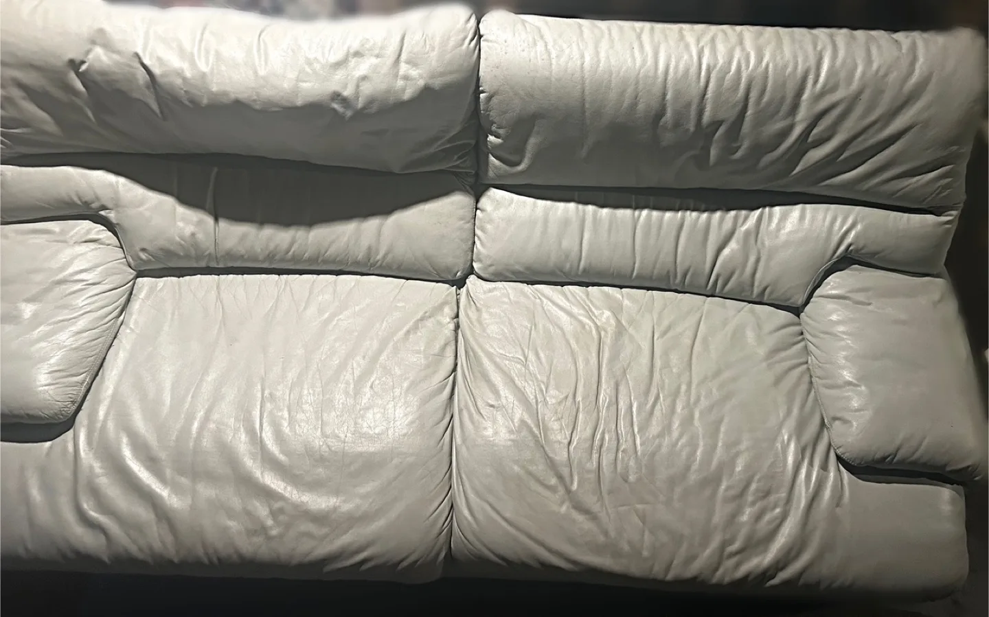 Leather Sofa - Light Grey image indicator(2)