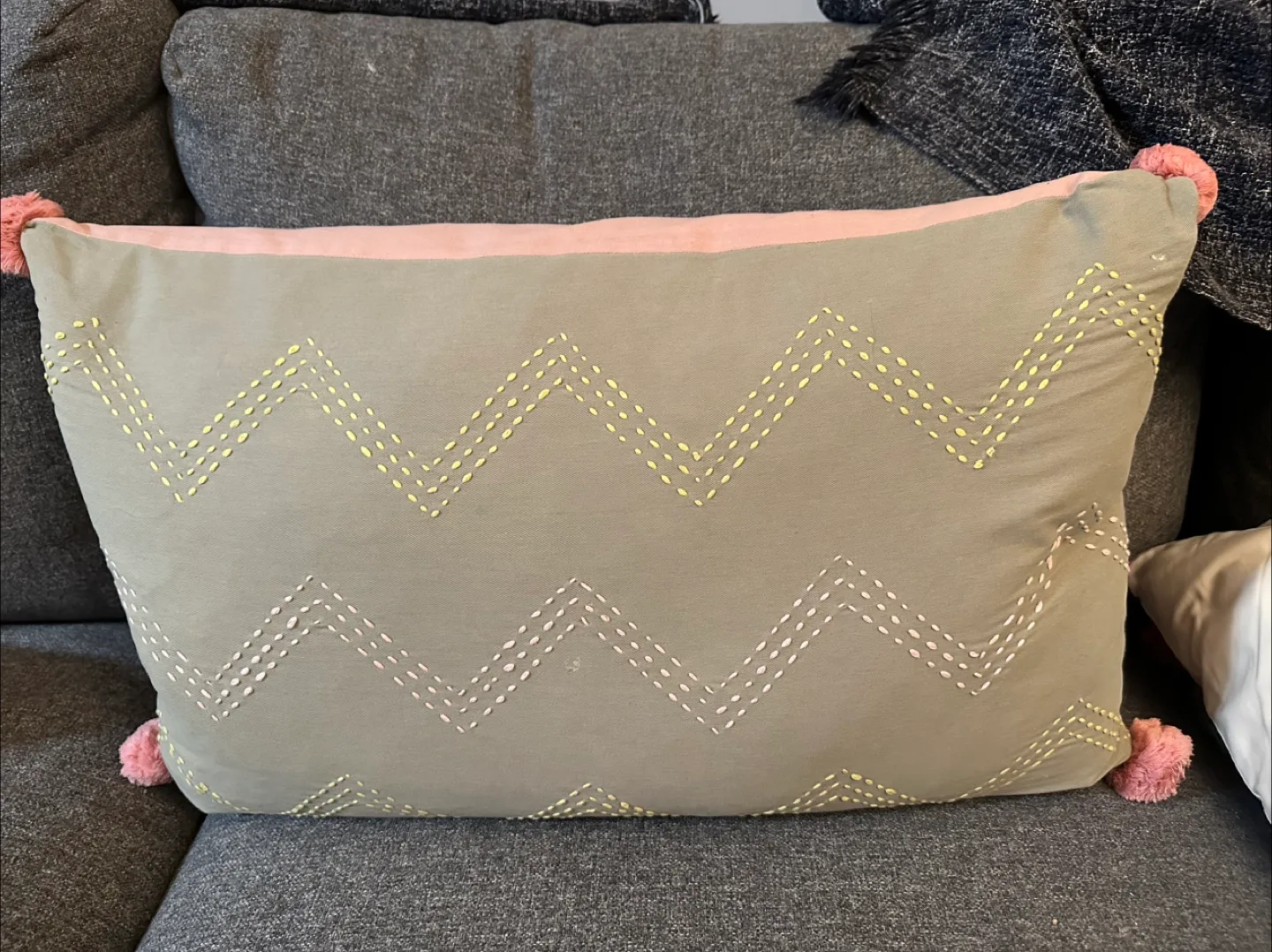 IKEA Finnala Sectional Sofa + New Extra Cover + Coffee Table image indicator(7)