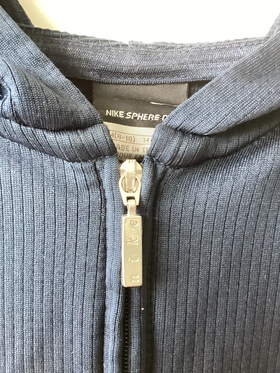 Y2K Nike Sphere Dry Full Zip Hoodie - Size M image indicator(3)