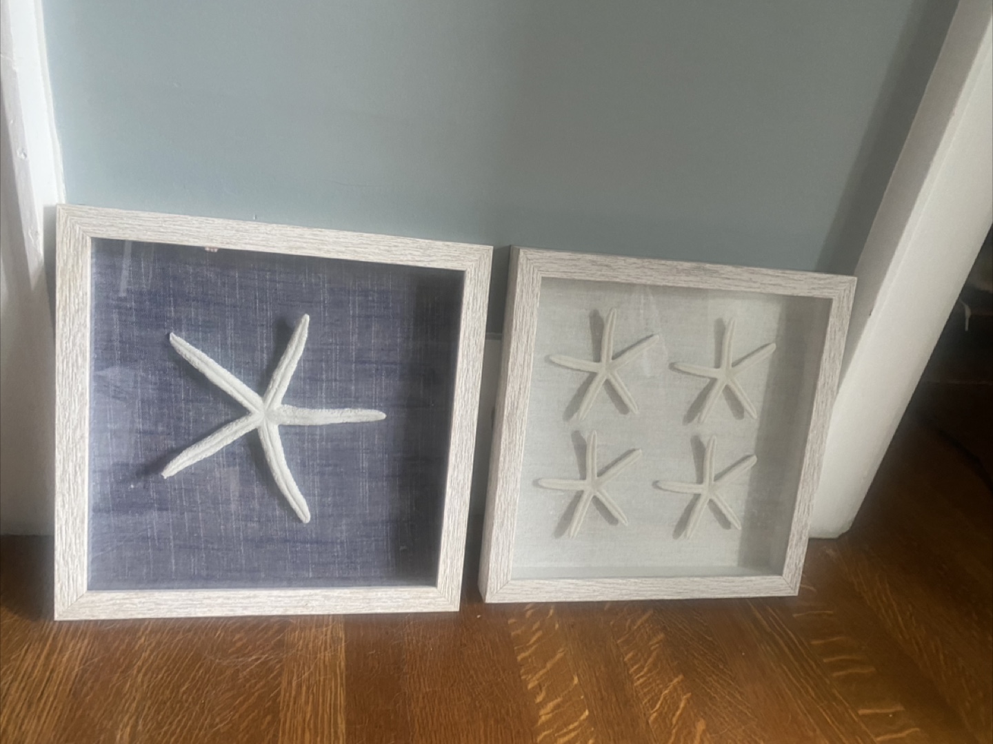 Framed coastal Wall Art - Set of 2