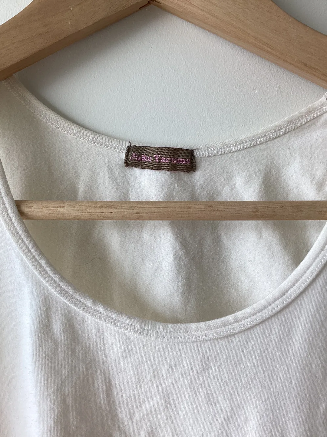 Free Jake Tarums White Tank Top image indicator(2)