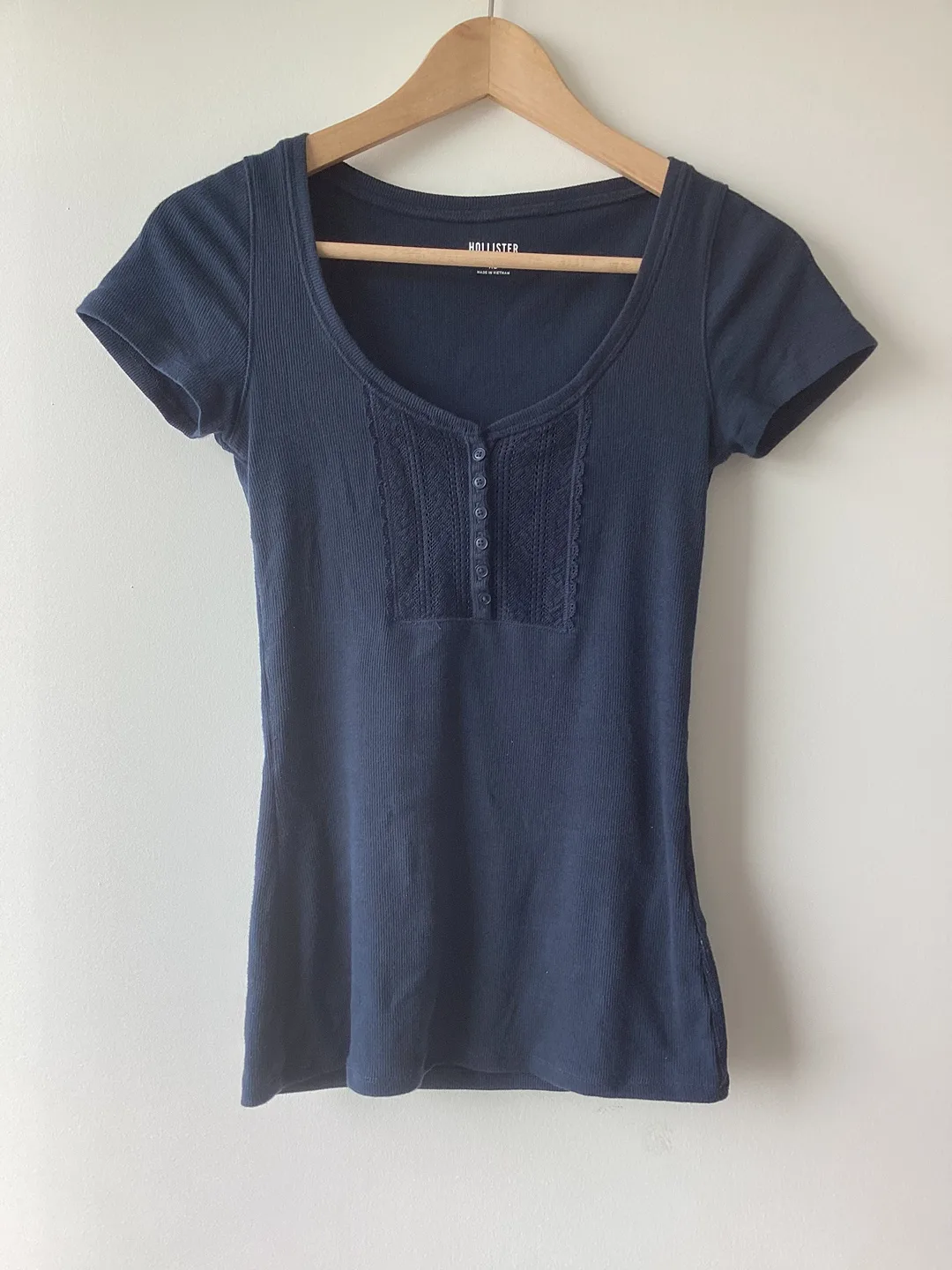 Hollister XS Top - Navy Blue thumbnail