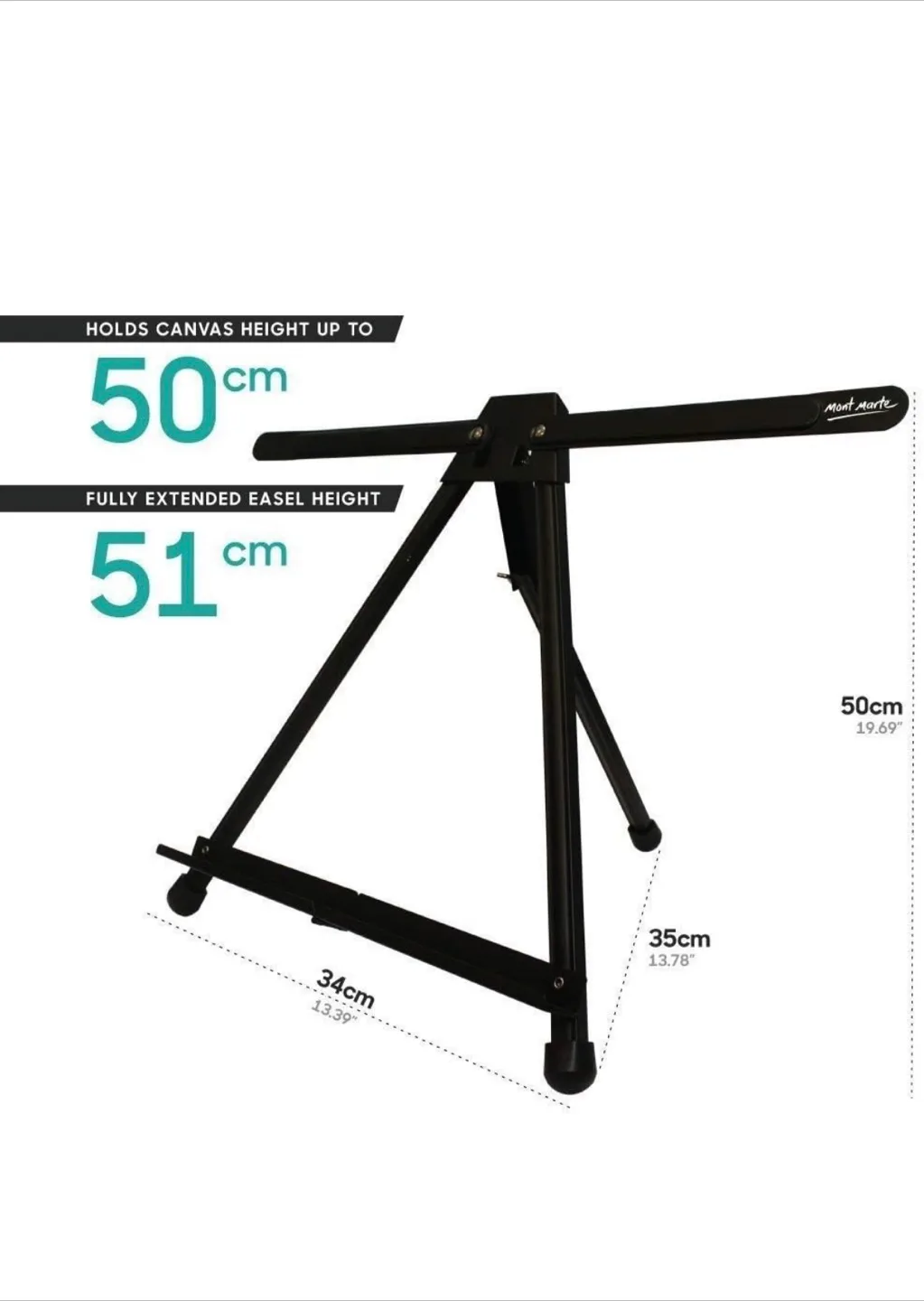 Mont Marte Tabletop Easel with Wings Signature image indicator(3)