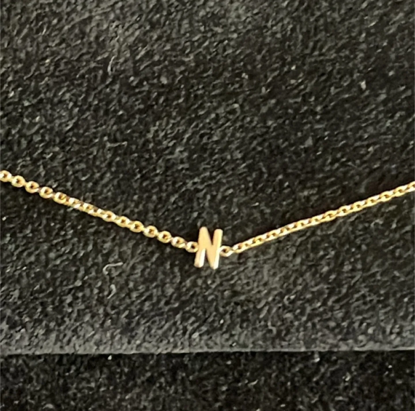 NEW Stephanie Gottlieb Mini Initial N BRACELET image indicator(5)