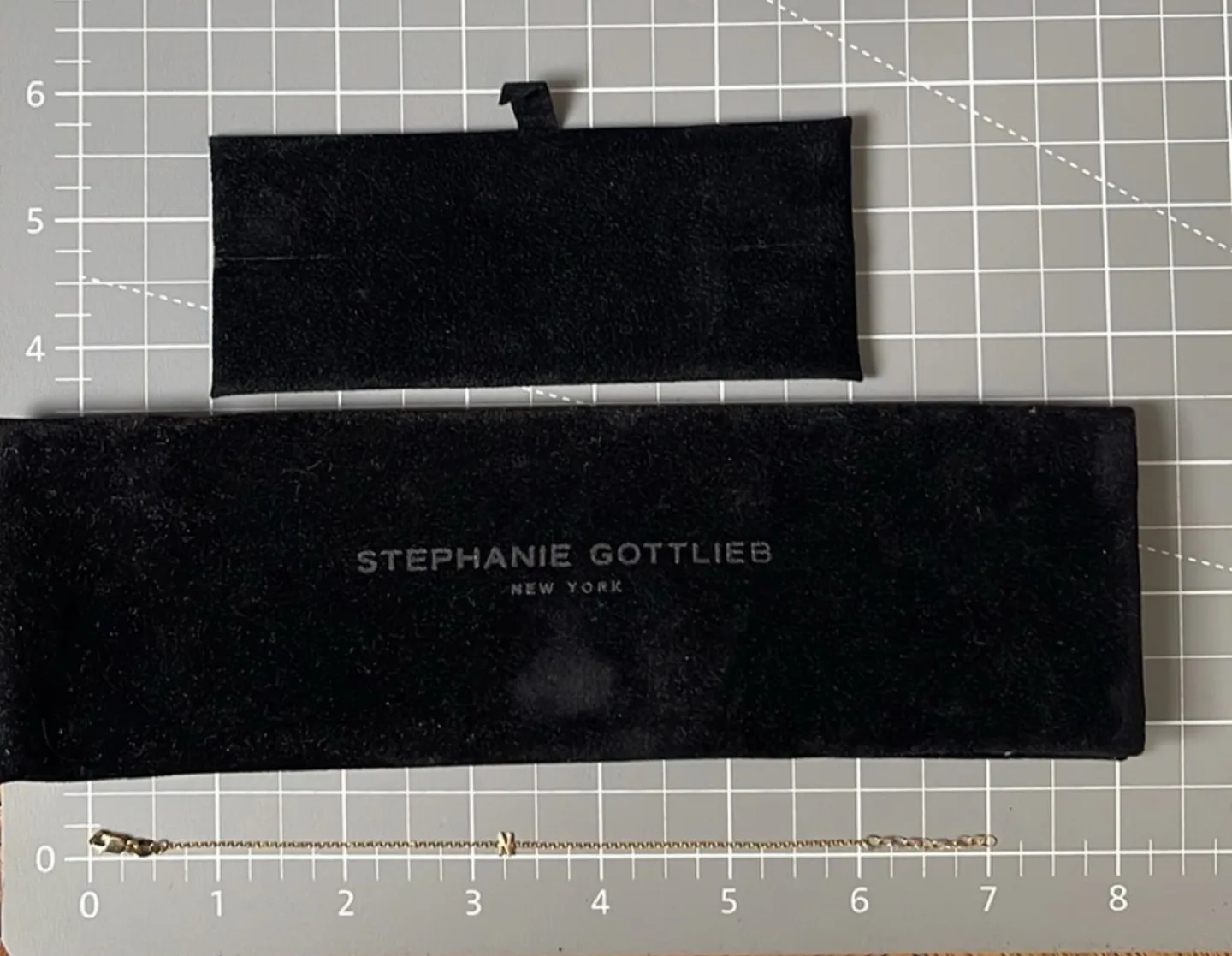 NEW Stephanie Gottlieb Mini Initial N BRACELET image indicator(7)