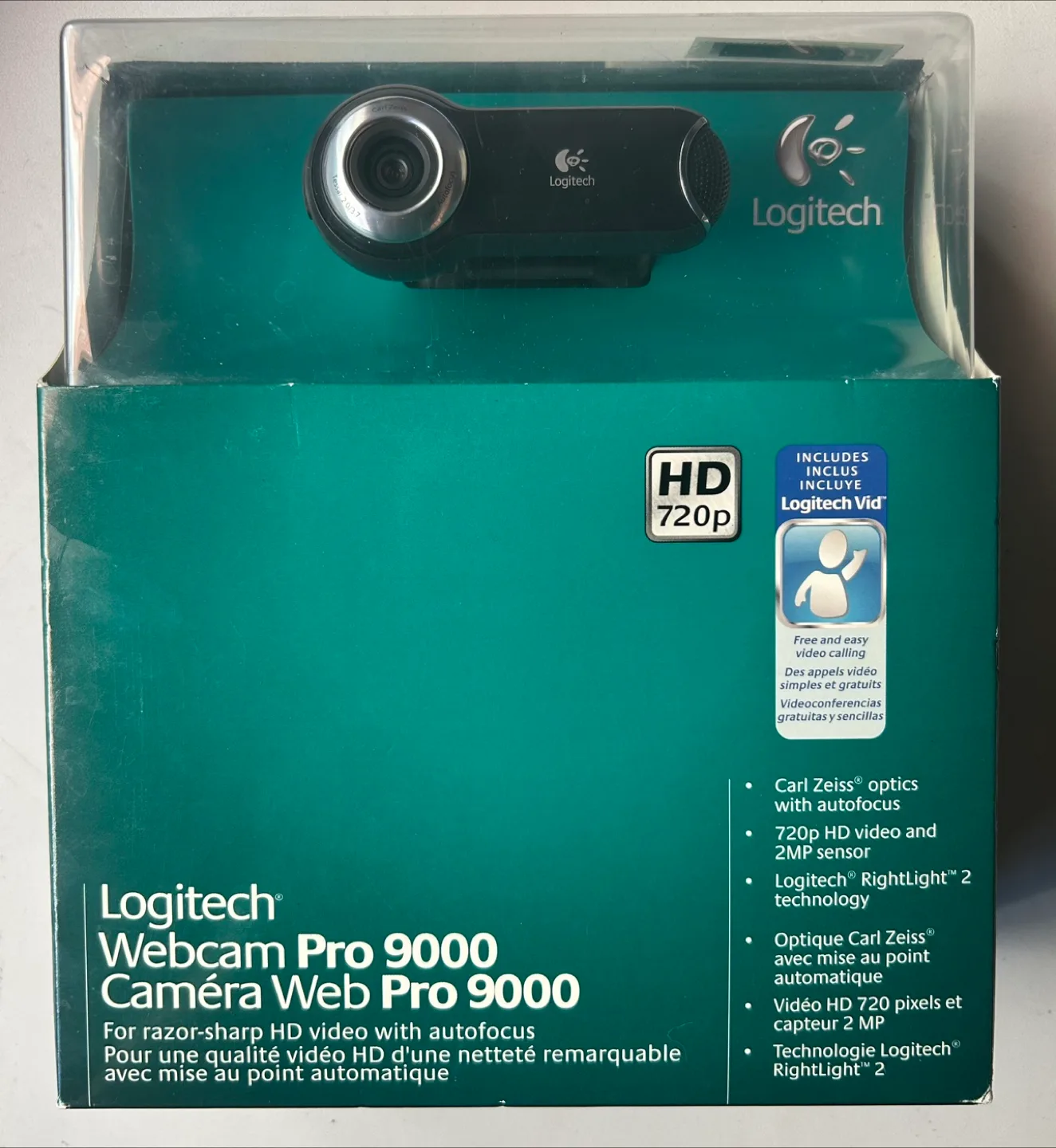 Logitech Webcam Pro 9000 - Like New! thumbnail