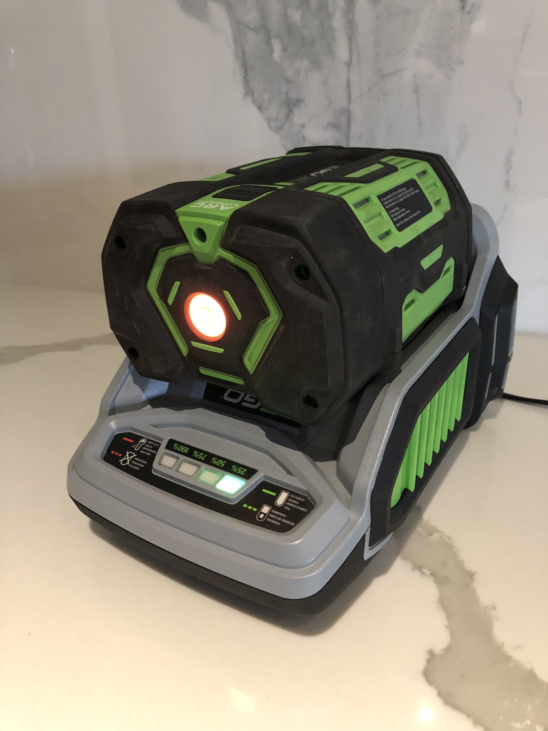 EGO 56V 7.5Ah Battery & Charger