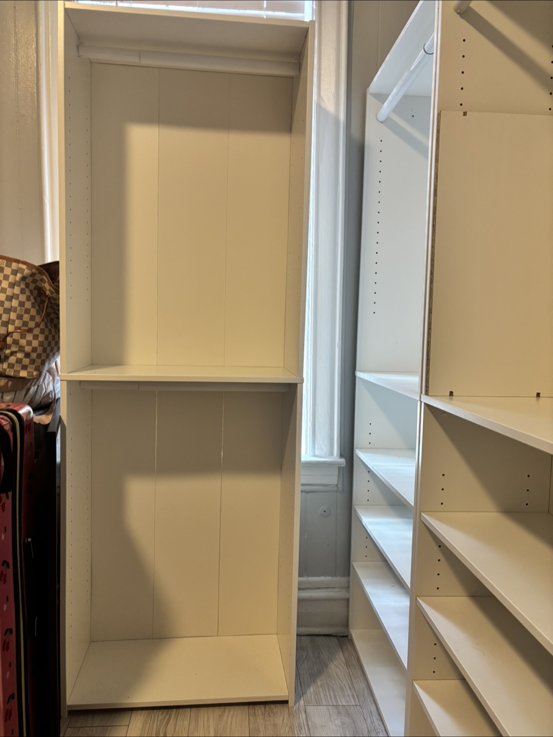 White Closet Organizer System - photo 5