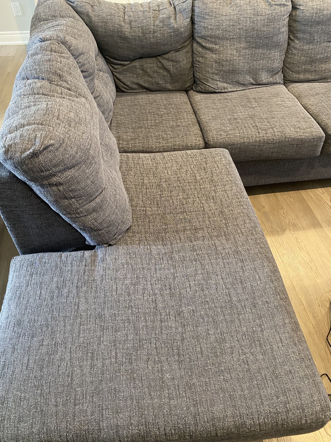 Grey Sectional Couch - photo 5