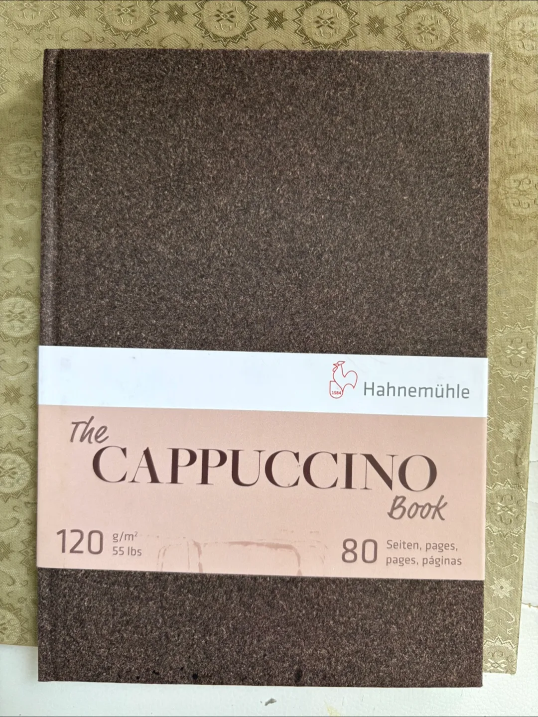 Hahnemühle brown coloured sketch book thumbnail