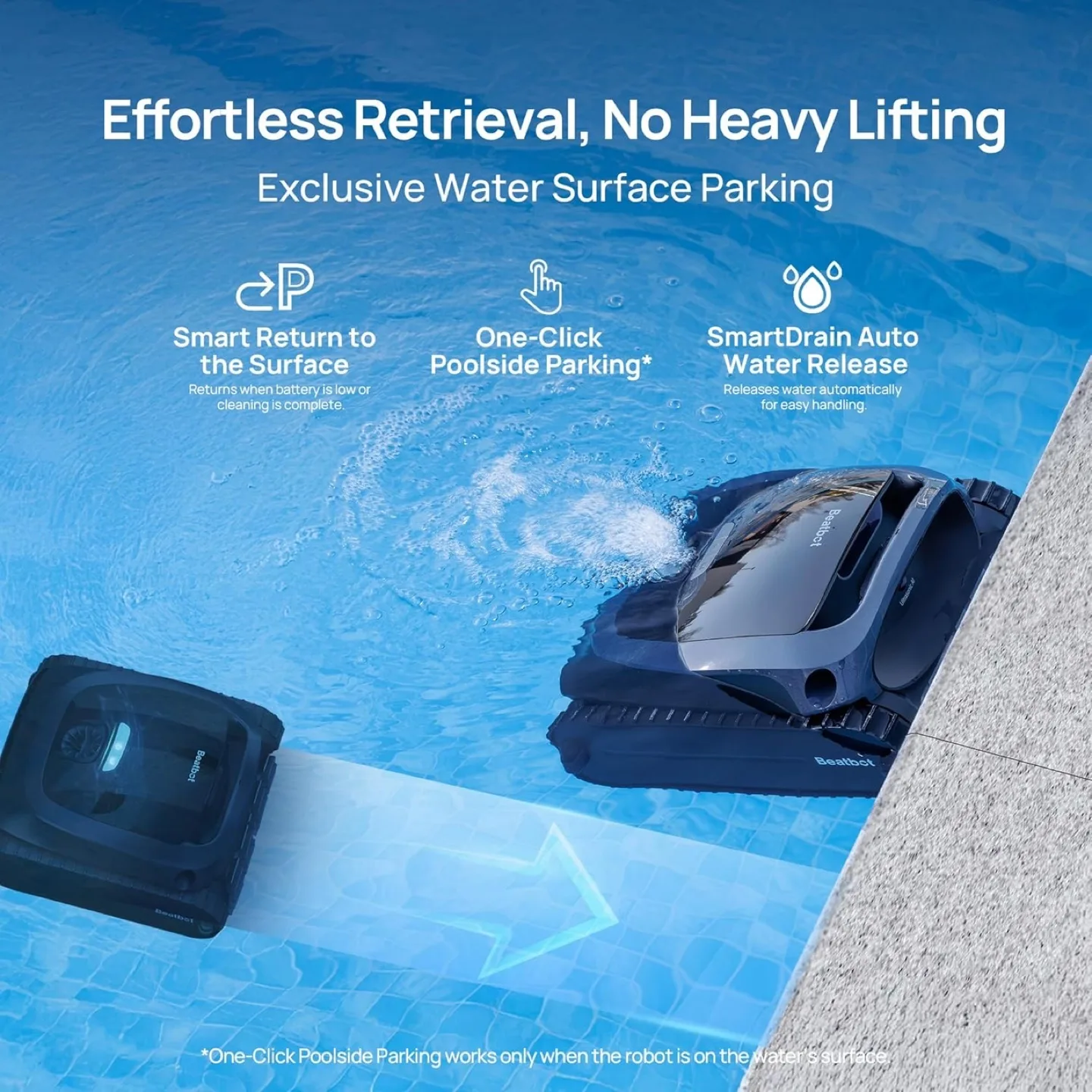 Beatbot AquaSense 2 Cordless Robot pool vacuum - Brand New image indicator(6)