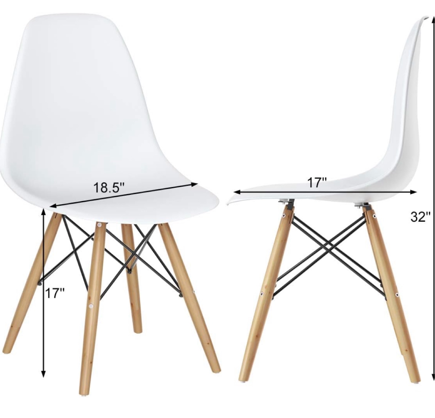 White Dining Chair