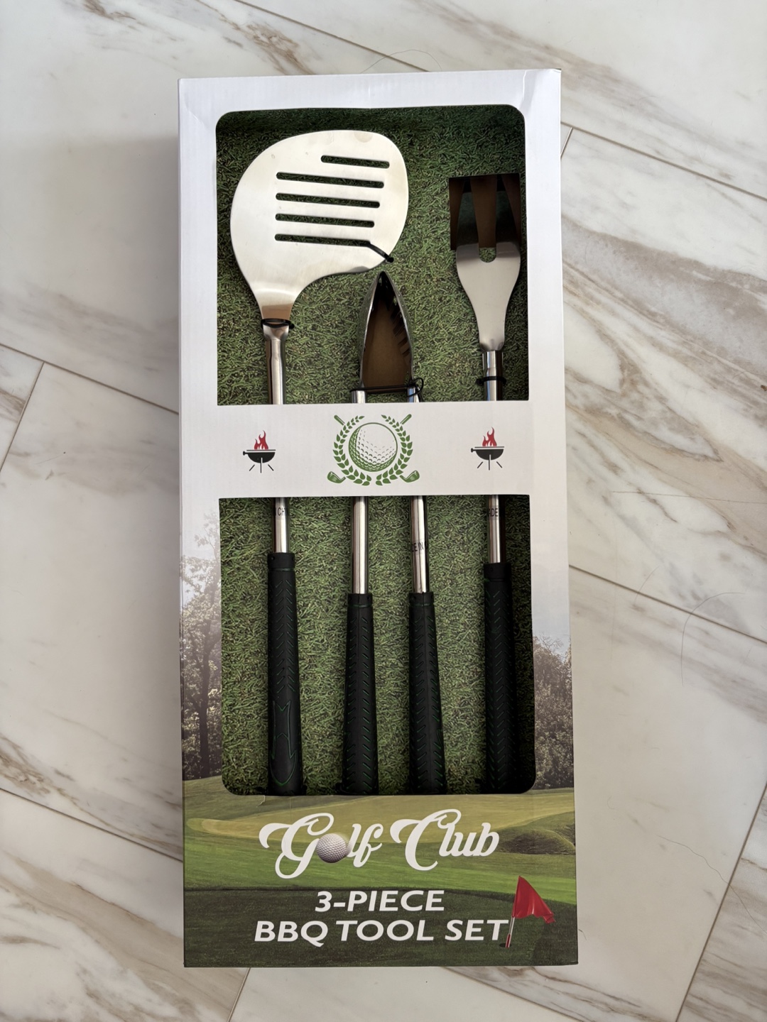 3 Piece Golf Club BBQ set