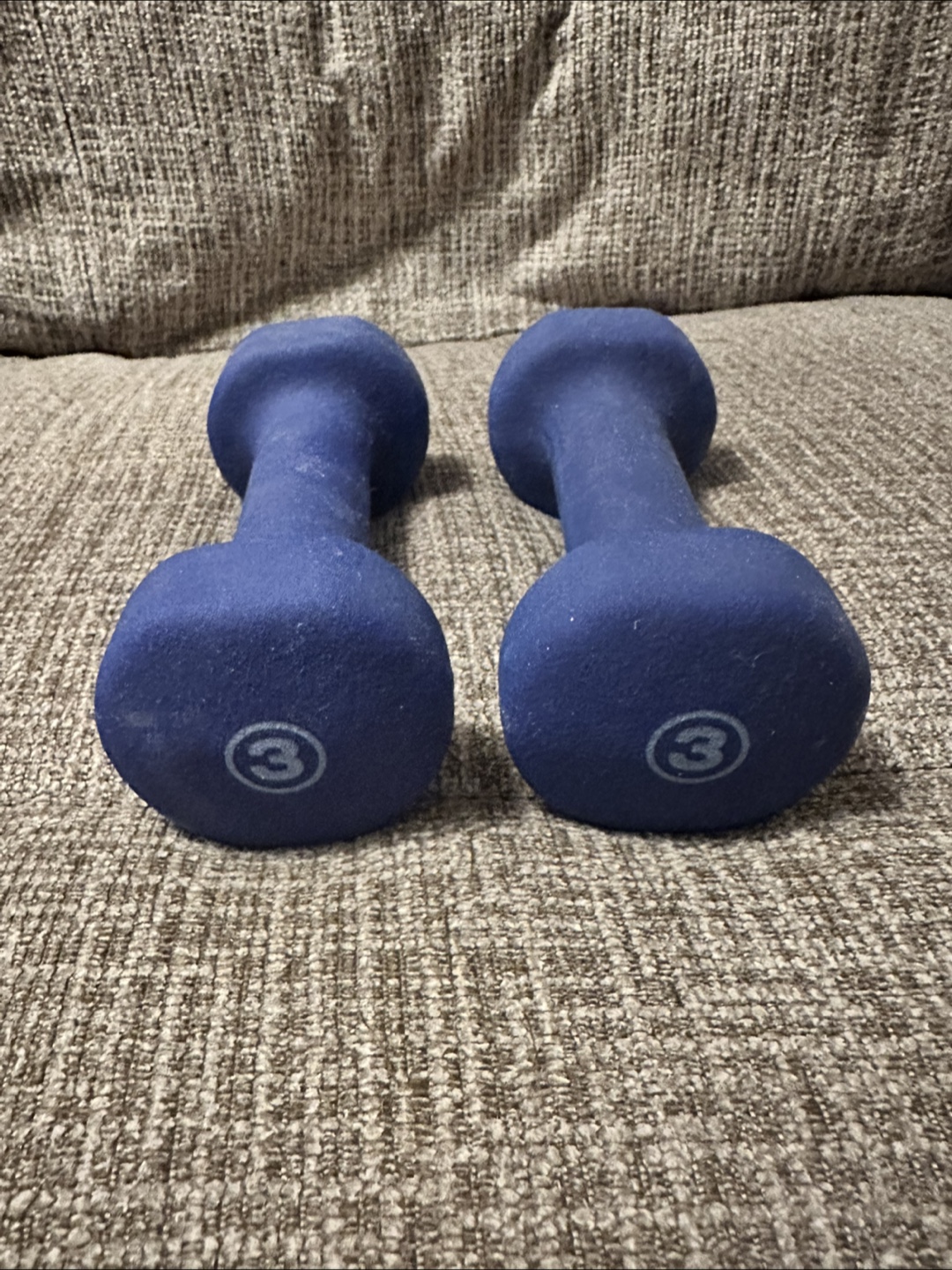 Pair of 3lb Dumbbells