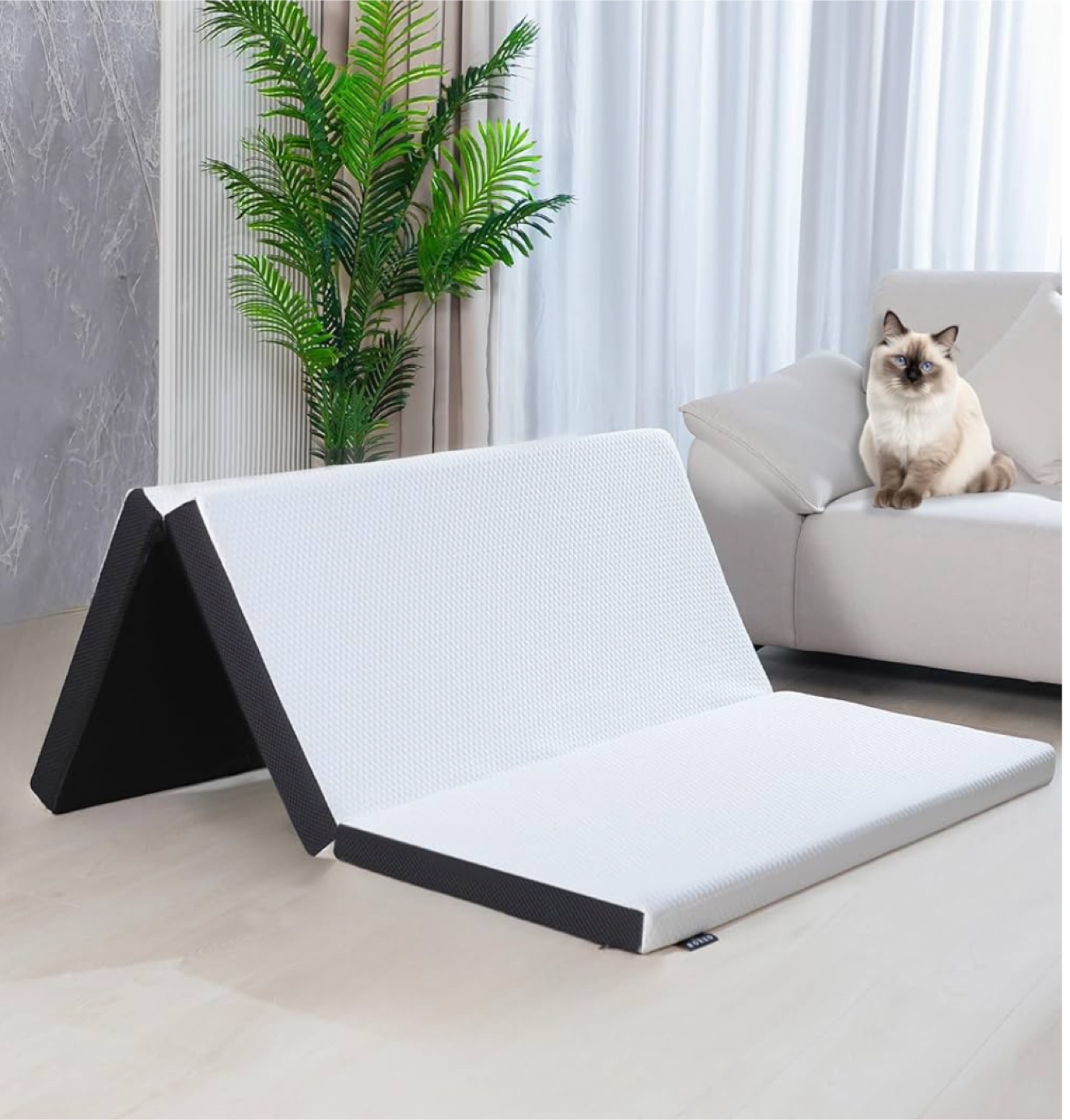 Tri-Fold Mattress - Versatile & Comfy! - photo 3