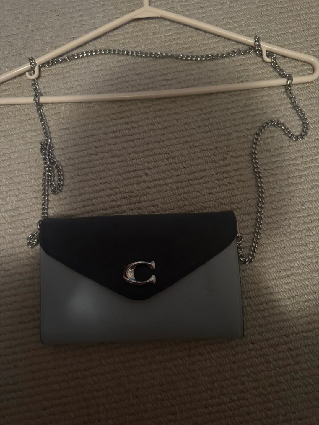 Coach Black & Grey Chain Wallet image indicator(2)