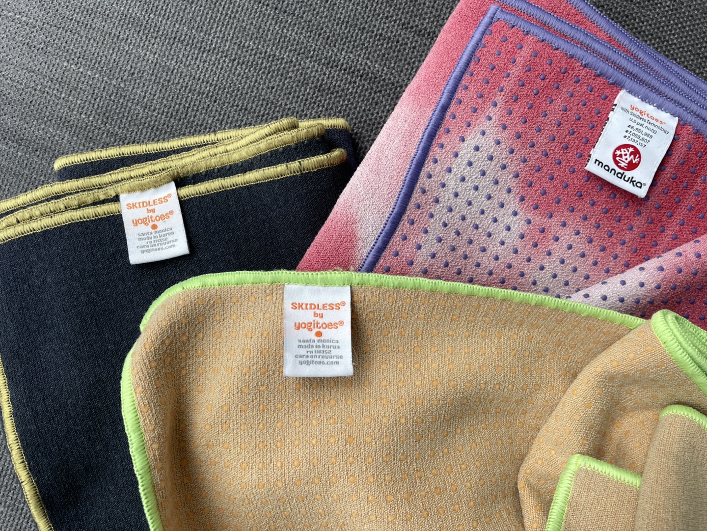 Manduka Yogitoes Skidless yoga towels (3) - photo 2