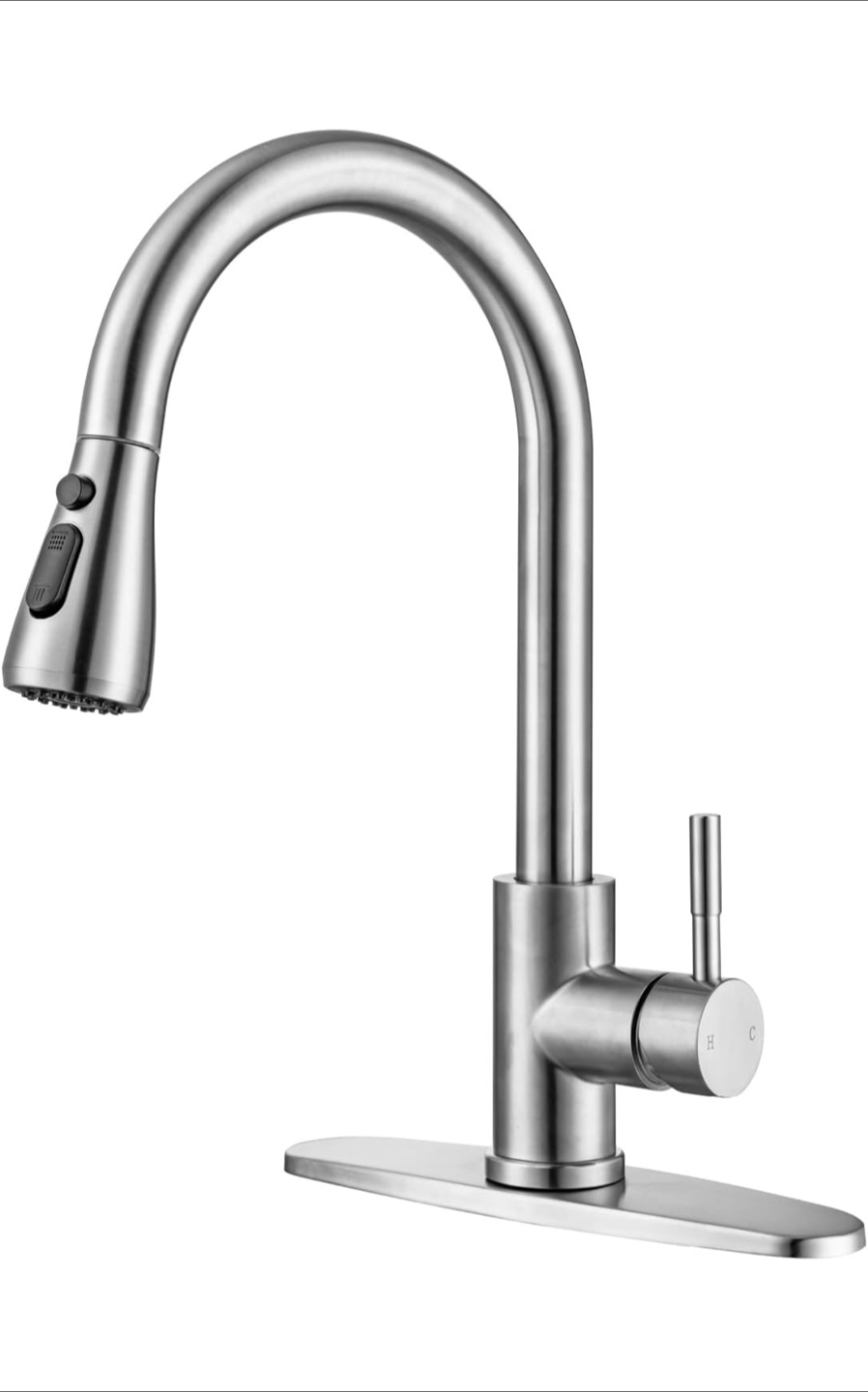 Stainless Steel Pull Out Kitchen Faucet