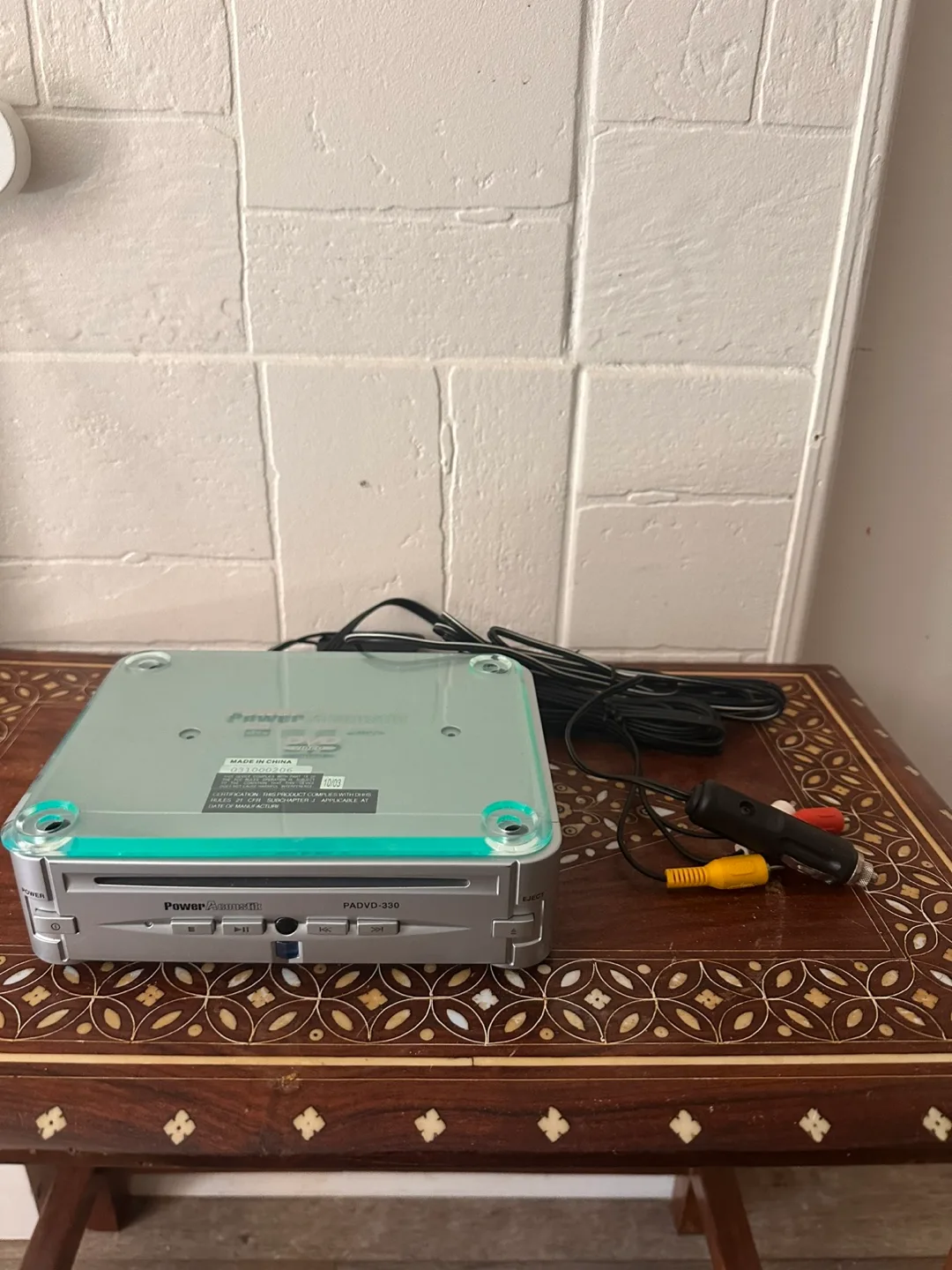 Power Acoustik PADVD-330 DVD Player thumbnail