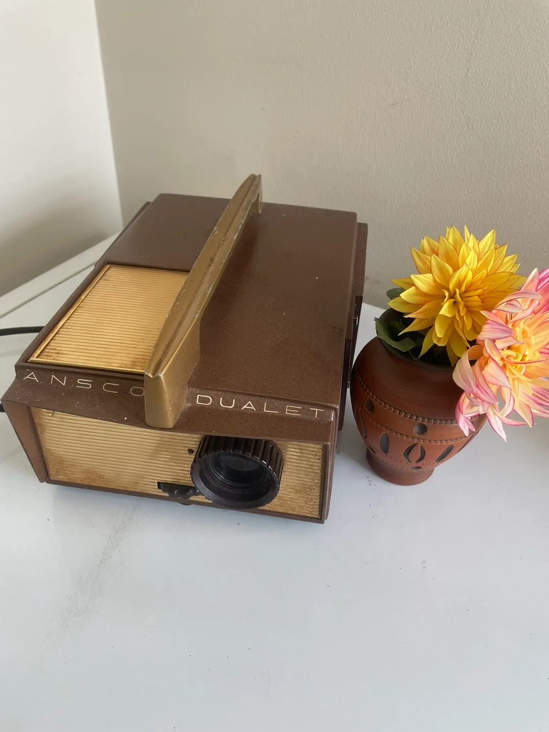 Vintage Ansco Dualet Projector - Works! thumbnail