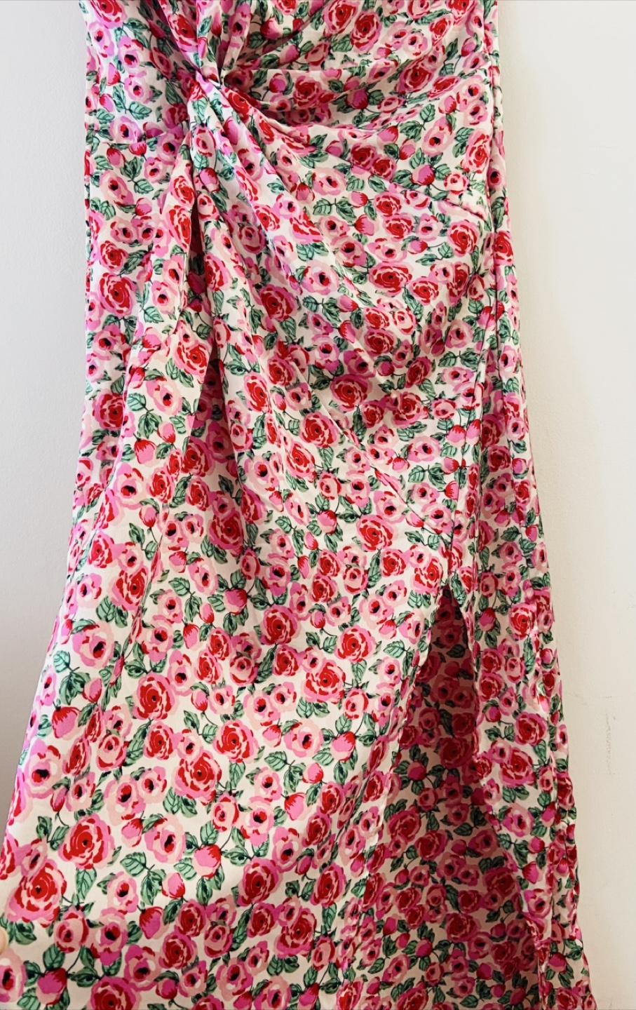 Floral One-Shoulder Maxi Dress - photo 2