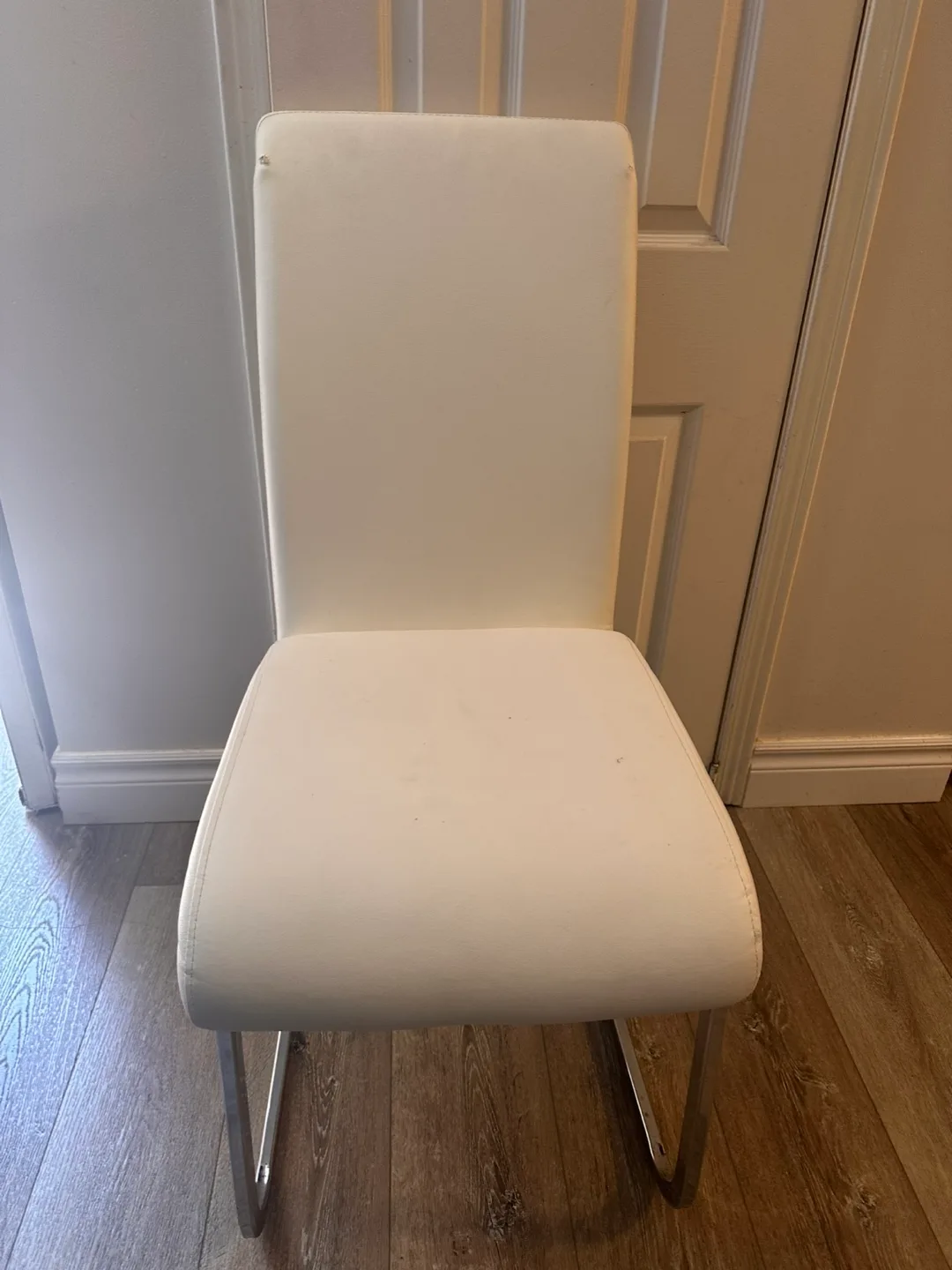 White Dining Chair thumbnail