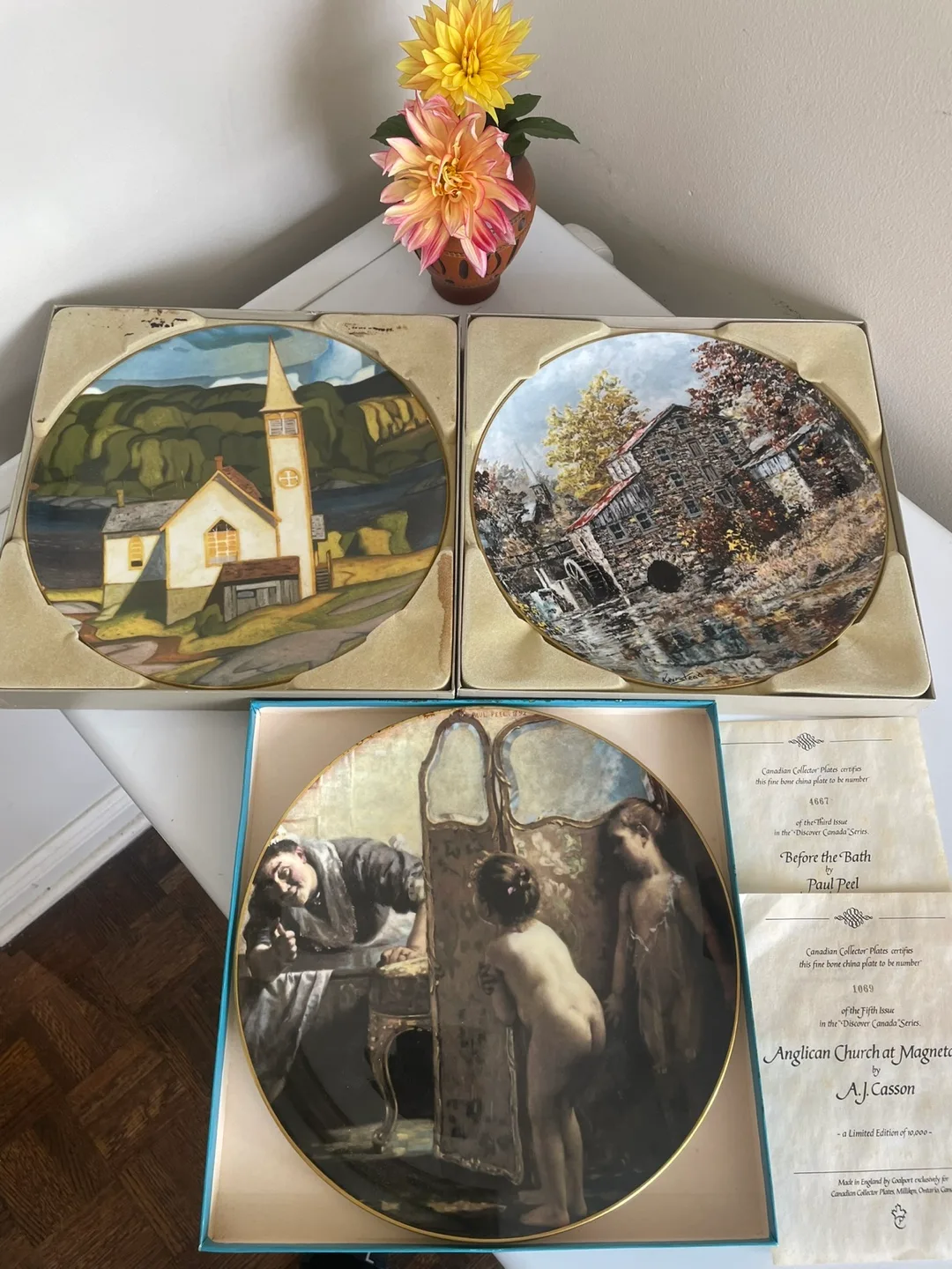 Vintage Coal Port China Canadian Plate Collectors thumbnail