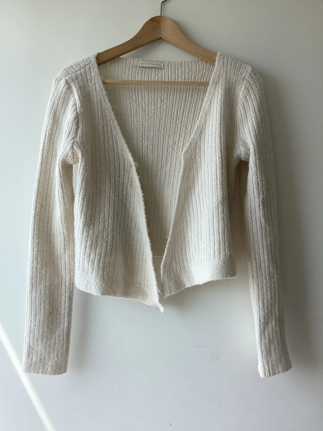 Autumn Beige Cardigan - Cream Colour thumbnail