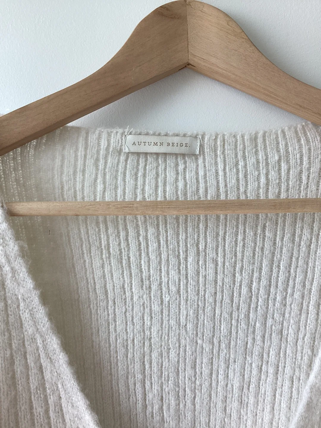 Autumn Beige Cardigan - Cream Colour image indicator(2)