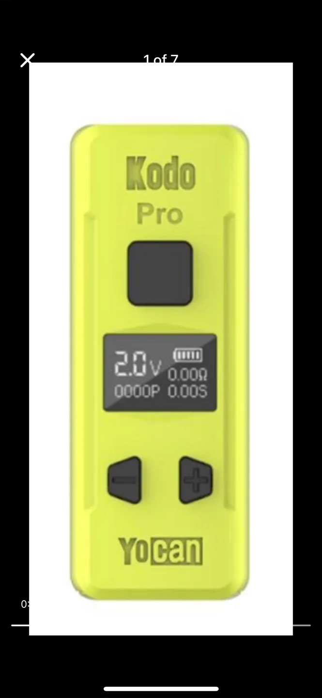 Yocan Kodo Pro - OLED Display, Pre-Heat Function thumbnail