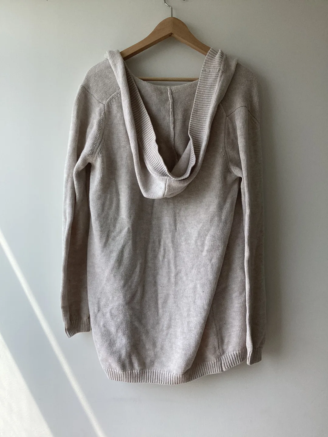GAP Hooded Cardigan - Beige image indicator(2)