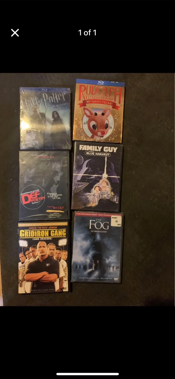Blu-ray Movie Bundle: Harry Potter, Family Guy, and More! thumbnail