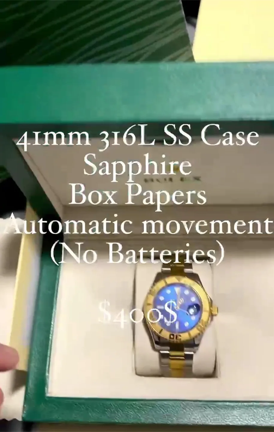 Yacht Master 41mm Automatic Mens Watch thumbnail