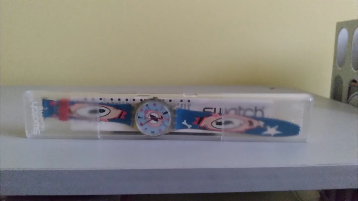 1991 Swatch Watch Gulp GK139 Designed by Massimo Giacon image indicator(3)