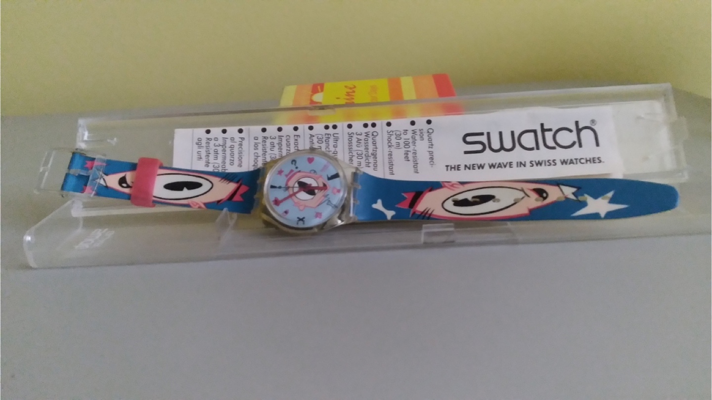 1991 Swatch Watch Gulp GK139 Designed by Massimo Giacon - photo 2