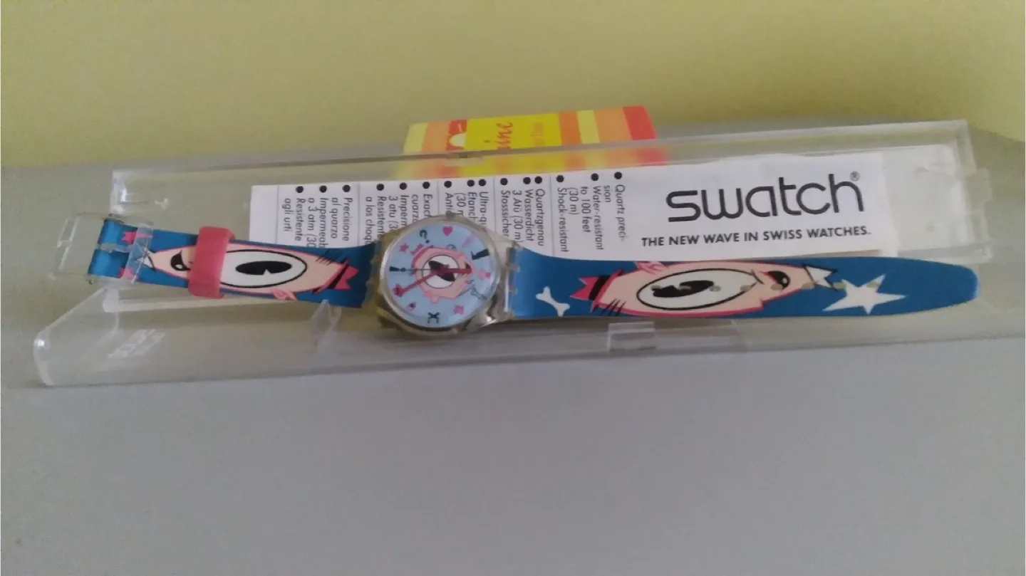 1991 Swatch Watch Gulp GK139 Designed by Massimo Giacon image indicator(2)