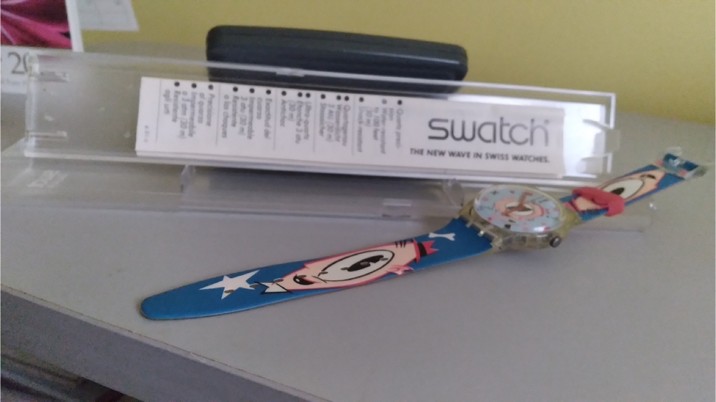 1991 Swatch Watch Gulp GK139 Designed by Massimo Giacon - photo 4